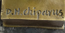 Bronze Dancer Vintage Theatre Signed Chiparus Drama Opera Art