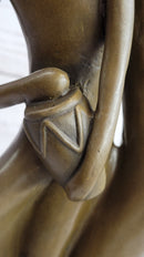 Contemporary Bronze Sculpture of Dancing Couple Romance