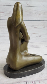 Mother with Baby Bronze Sculpture Pregnancy Shower Gift