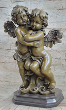 Twin Brothers Puti Genuine Bronze Sculpture by Moreau
