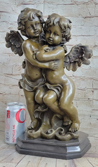 Twin Brothers Puti Genuine Bronze Sculpture by Moreau