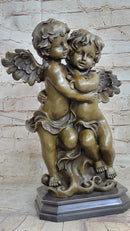 Twin Brothers Puti Genuine Bronze Sculpture by Moreau