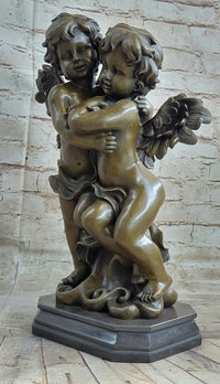 Twin Brothers Puti Genuine Bronze Sculpture by Moreau
