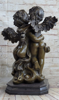 Twin Brothers Puti Genuine Bronze Sculpture by Moreau