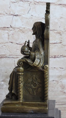 Valli Jesus of Nazareth Christ Bronze Marble Sculpture