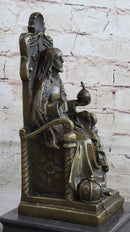 Valli Jesus of Nazareth Christ Bronze Marble Sculpture