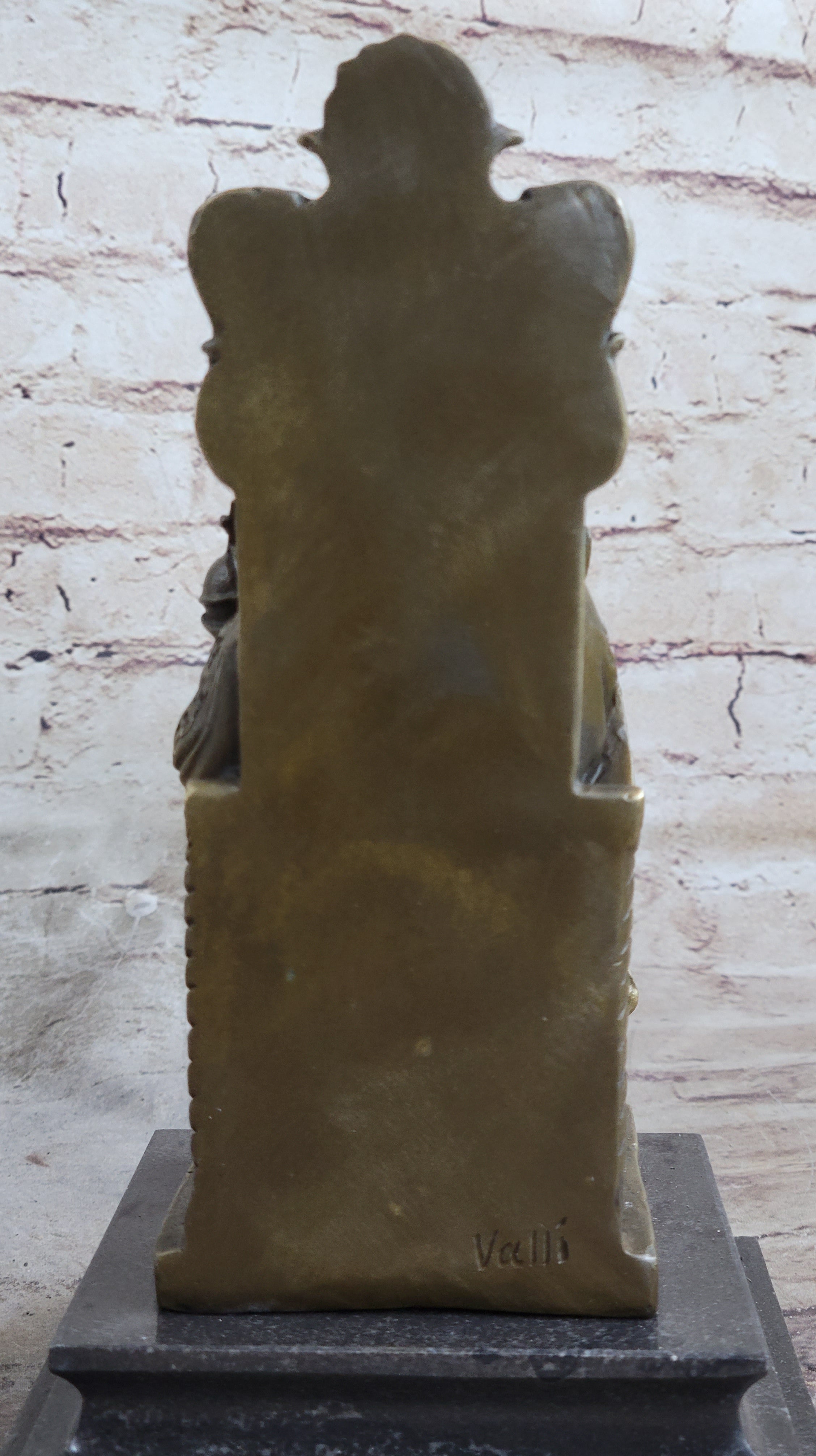 Valli Jesus of Nazareth Christ Bronze Marble Sculpture