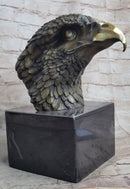 Signed Large Eagle Bird Marble Base