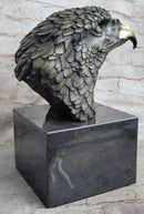 Signed Large Eagle Bird Marble Base