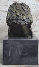 Signed Large Eagle Bird Marble Base