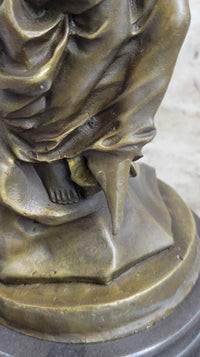 Signed Jean Debut Eros and Psyche Bronze Sculpture