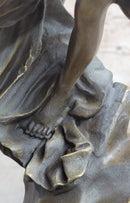 Signed Jean Debut Eros and Psyche Bronze Sculpture
