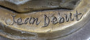 Signed Jean Debut Eros and Psyche Bronze Sculpture