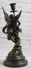 Bronze Sculpture Angel 'Psyche and Eros' Cupid