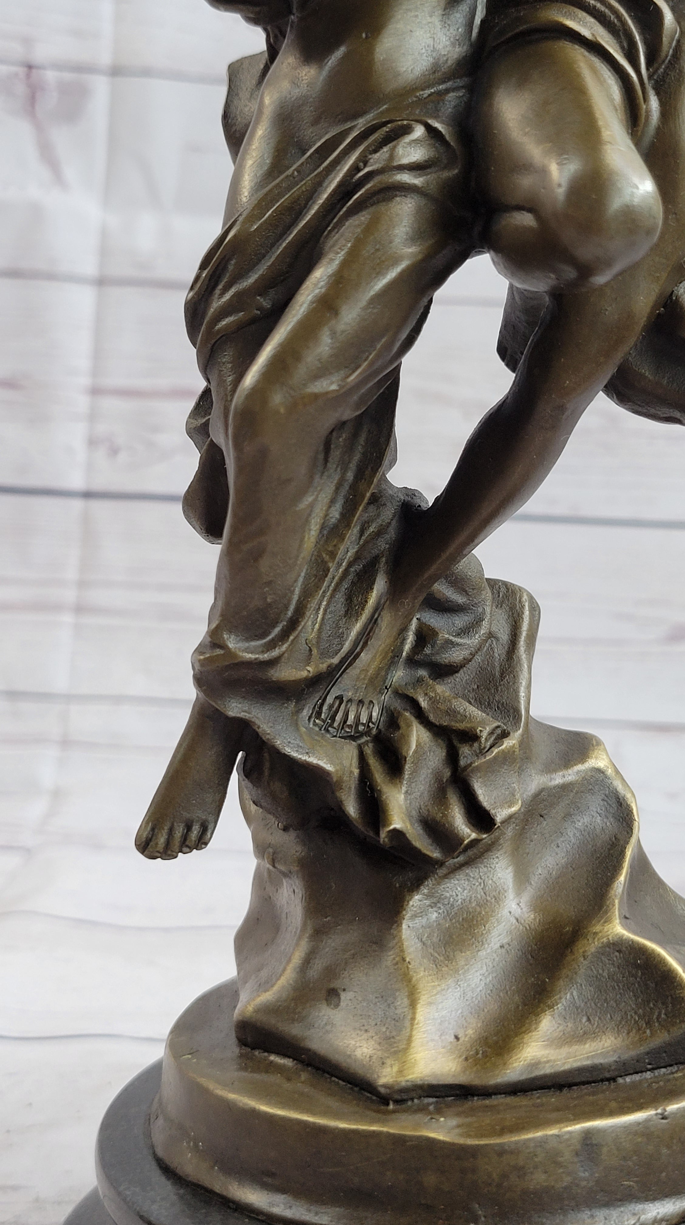 Bronze Sculpture Angel 'Psyche and Eros' Cupid