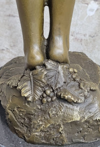 Harriet Frishmuth Nude Beauty Stretching Bronze Sculpture Art Nouveau Decor Art