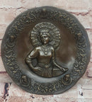 Young Queen Elizabeth II Bas Relief Bronze Sculpture