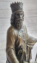 King Cyrus The Great Achaemenid Ruler Bronze Sculpture 17" x 8"