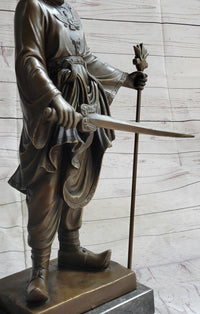 King Cyrus The Great Achaemenid Ruler Bronze Sculpture 17" x 8"