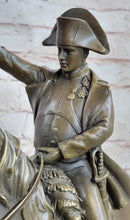 Napoleon Crossing the Alps Bronze Replica 14" x 15"