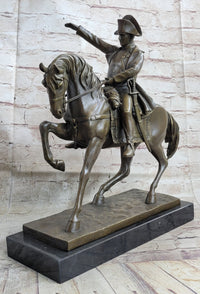 Napoleon Crossing the Alps Bronze Replica 14" x 15"