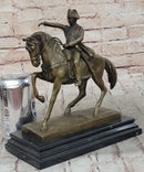 Napoleon Bonaparte Crossing the Alps Bronze Sculpture Replica