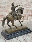Napoleon Bonaparte Crossing the Alps Bronze Sculpture Replica