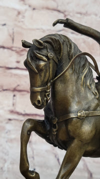 Napoleon Bonaparte Crossing the Alps Bronze Sculpture Replica