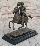 Henry Warner Slocum Union General on Horseback - Bronze Sculpture