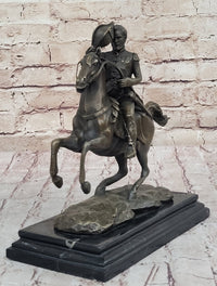 Henry Warner Slocum Union General on Horseback - Bronze Sculpture