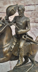 Henry Warner Slocum Union General on Horseback - Bronze Sculpture