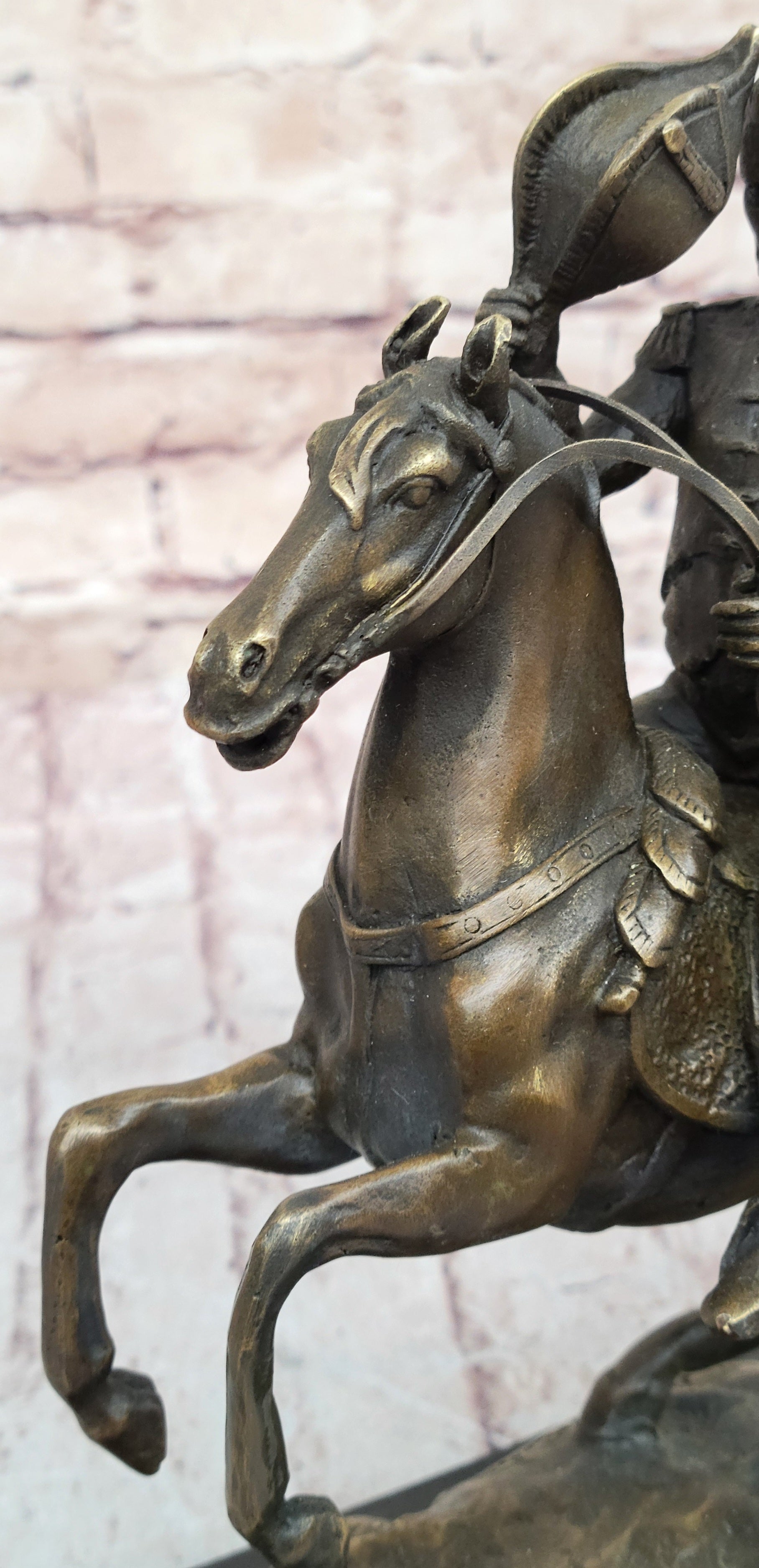 Henry Warner Slocum Union General on Horseback - Bronze Sculpture