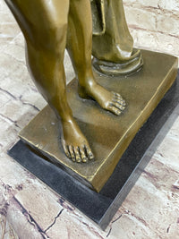 Nude Muscular Man Bronze Sculpture Figure HotCast Art