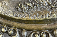 Young Lovers Romantic Wall Art Plaque Bas Relief 18" x 14"