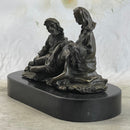 La Pieta Jesus Christ Paul & Mary Bronze 6" x 8" Sculpture