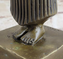 Milo Egyptian Princess Bronze Marble Sculpture Art Deco