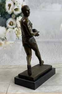 Genuine Bronze Rugby World Cup Australian Player Sculpture