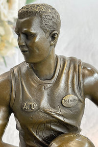 Genuine Bronze Rugby World Cup Australian Player Sculpture