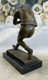 Australian Aussie Rugby Player Bronze Trophy 12" x 8"