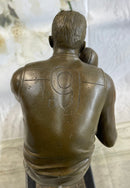 Australian Aussie Rugby Player Bronze Trophy 12" x 8"
