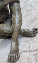 Tribute to Dali Man with Poker Outfit Bronze Sculpture