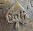 Tribute to Dali Man with Poker Outfit Bronze Sculpture