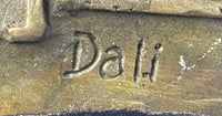 Abstract Modern Art Yoga Bronze Sculpture by Dali