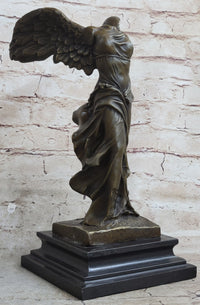 Nike of Samothrace Winged Victory Hot Cast Marble Base
