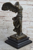 Nike of Samothrace Winged Victory Hot Cast Marble Base