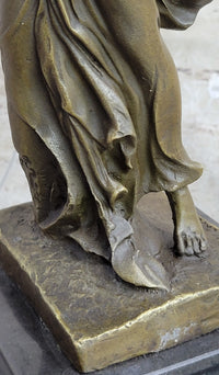 Nike of Samothrace Winged Victory Hot Cast Marble Base