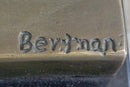 Belly Dancer Lifting Skirt Art Deco Bronze by Bergman