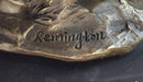 Frederic Remington Buffalo Horse Bronze Sculpture