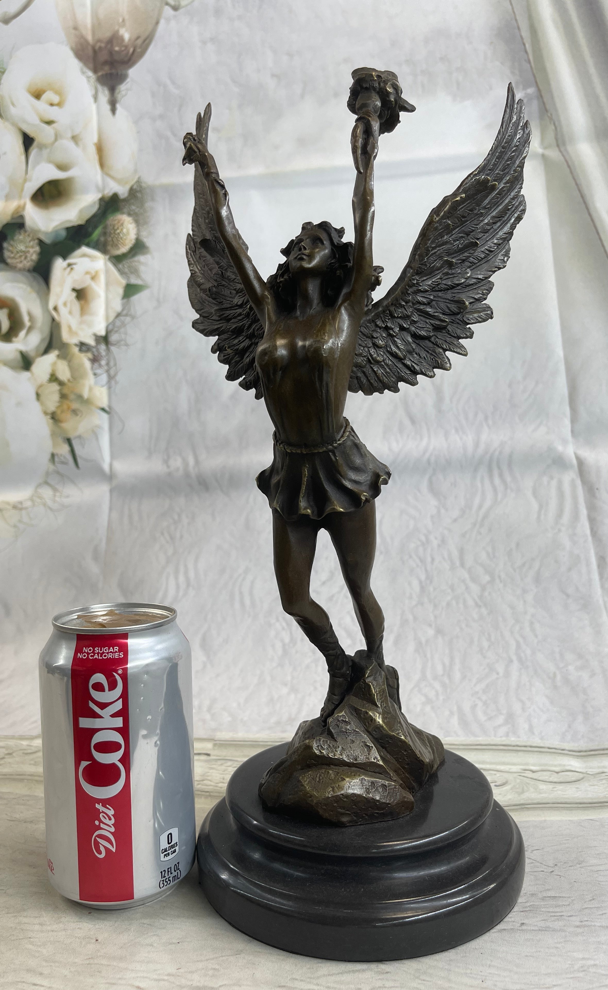 Venus Goddess of Love Bronze Sculpture by Moreau