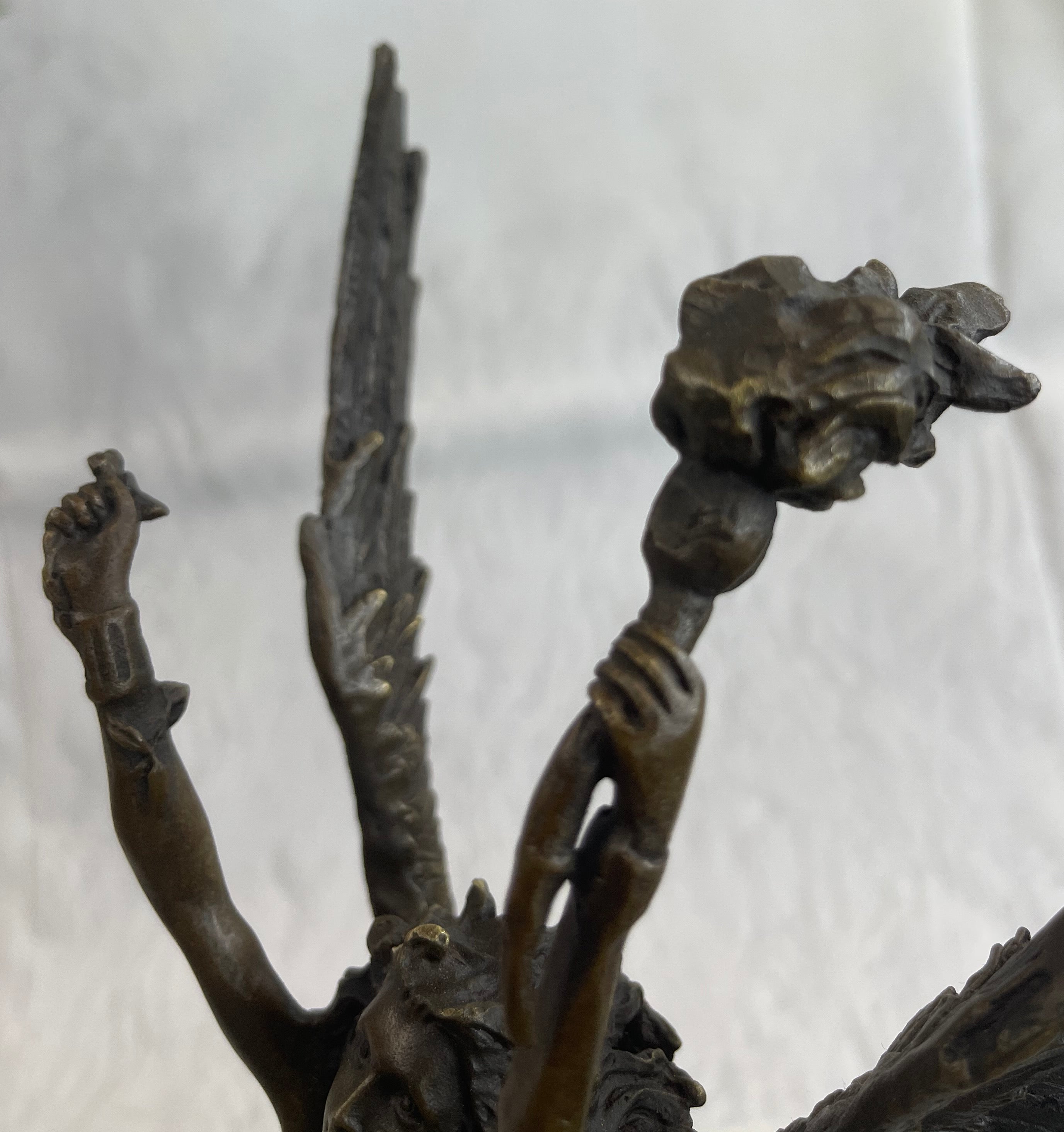 Venus Goddess of Love Bronze Sculpture by Moreau